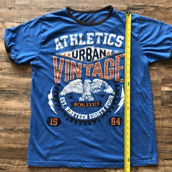 Urban Vintage men’s blue tshirt - Picture 6 of 7